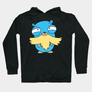 Weird Bearded Gopher Hoodie